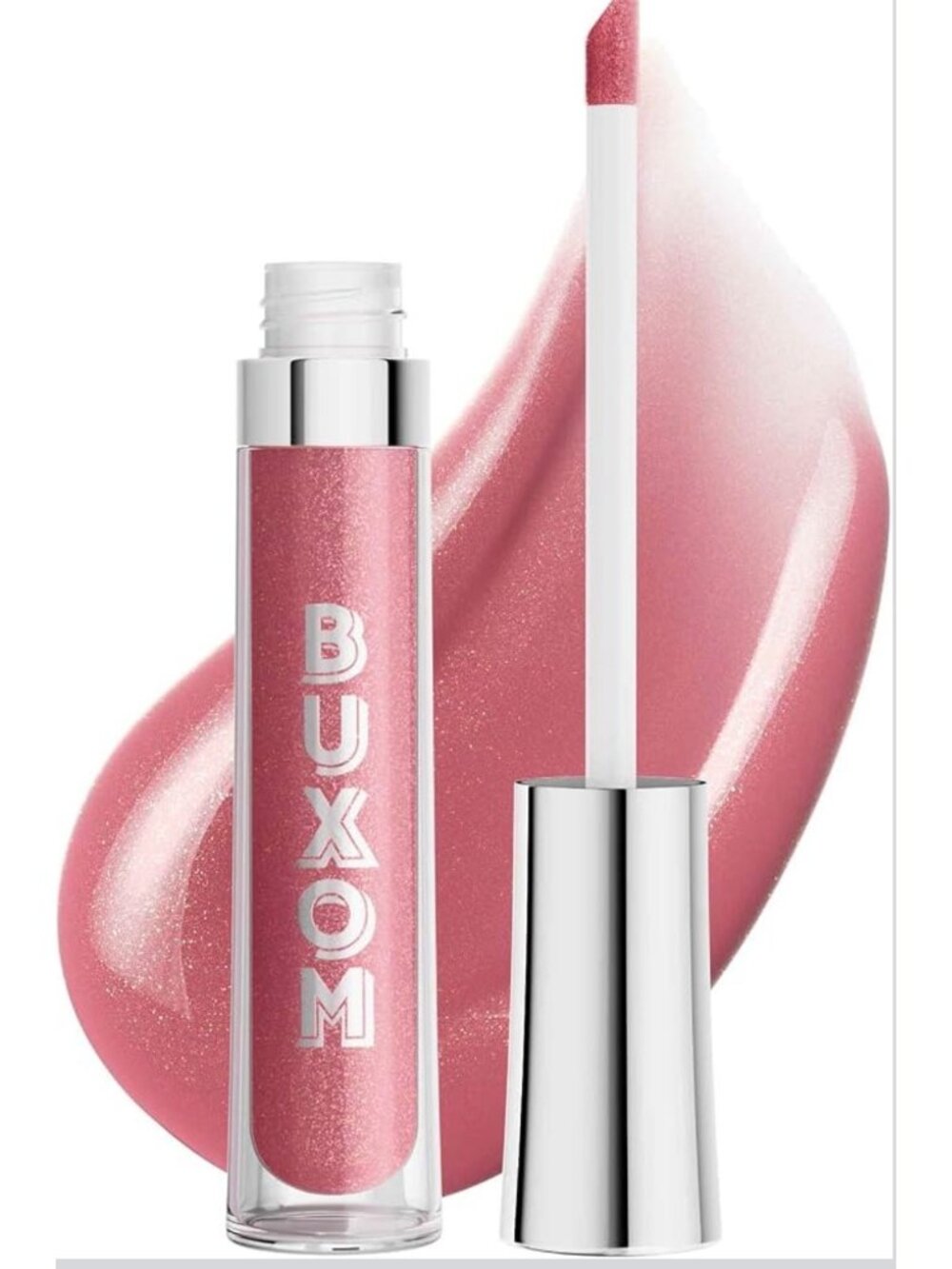 BUXOM Full-On Plumping Lip Polish Gloss, 0.15 ozHigh-Shine Shimmer Finish